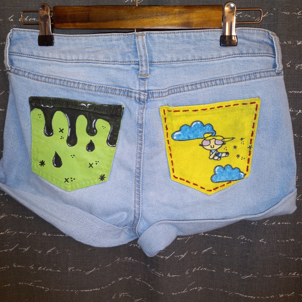 Jean shorts